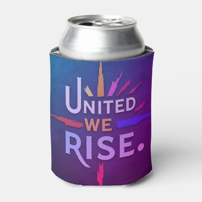United We Rise Dosenkühler (Kanne Vorderseite)