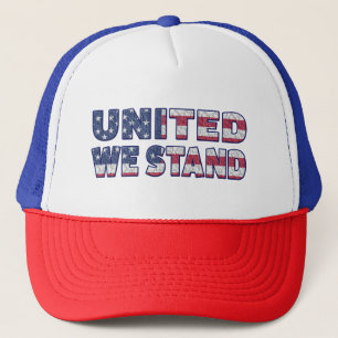 United We Stand 4. Juli Trucker Hat Truckerkappe