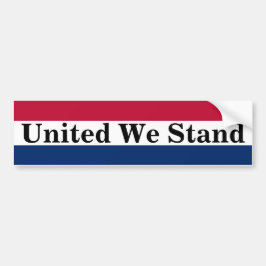 United We Stand Autoaufkleber