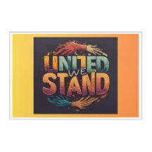 "United We Stand" - Kunst der Acrylmauer