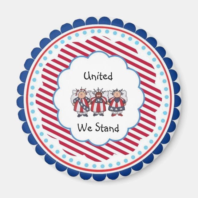 United We Stand Magnet (Vorne)