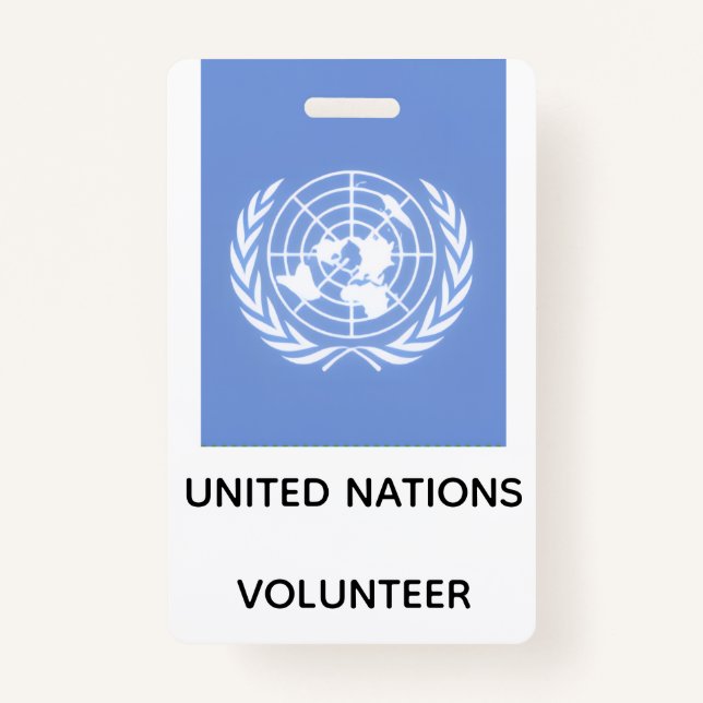 #UNITEDNATIONS AUSWEIS (Vorderseite)