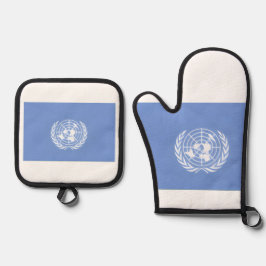 #UNITEDNATIONS OFENHANDSCHUH & Topflappen-Set