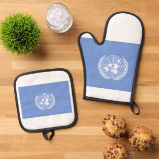 #UNITEDNATIONS OFENHANDSCHUH & Topflappen-Set