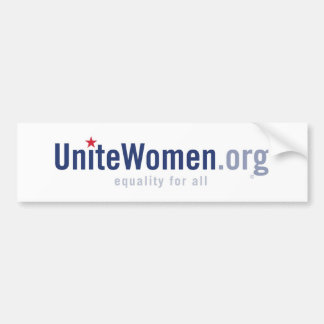 UniteWomen.org-Logo-Autoaufkleber Autoaufkleber