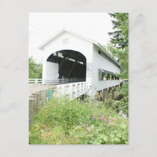 Unity Covered Bridge Postkarte