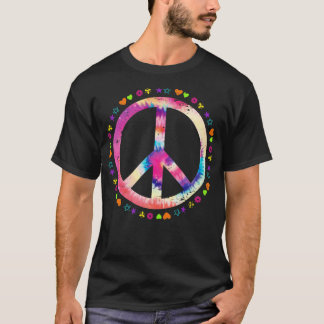 Unity Day Hippie Gift Peace Sign T-Shirt