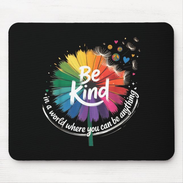 Unity Day Orange Anti Mobbing Sei nett Freundlichk Mousepad (Vorne)