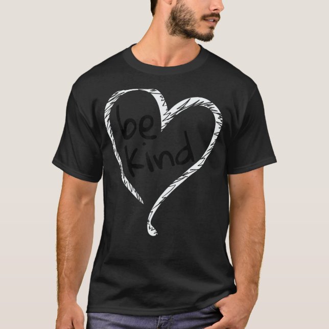Unity Day Orange  Heart Be Kind Anti Bullying T-Shirt (Vorderseite)