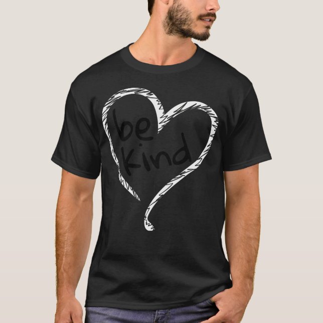 Unity Day Orange Heart Sei nett gegen Schikanen Te T-Shirt (Vorderseite)
