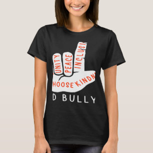 Unity Day Orange Kids 2022 Anti Bullying Liebe Sig T-Shirt