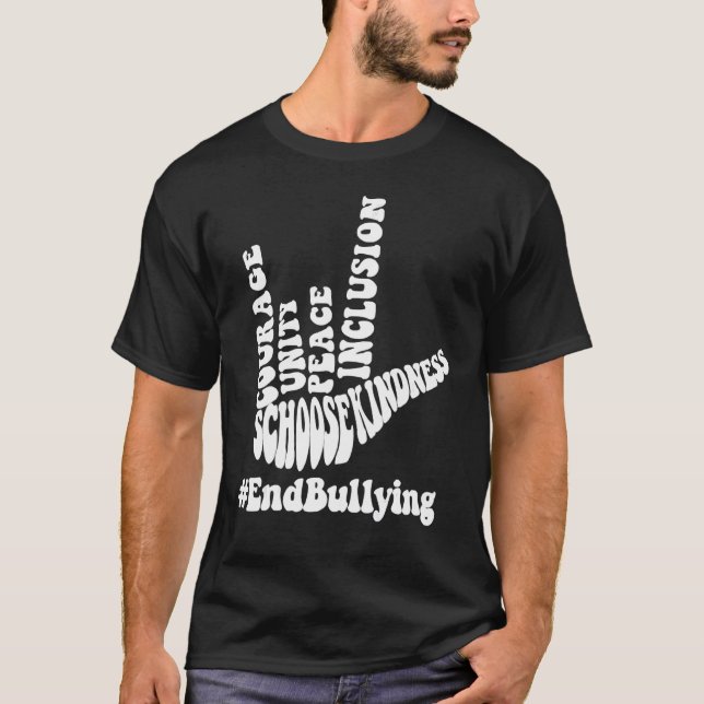 Unity Day Orange Kids 2022 Anti Bullying Liebe Sig T-Shirt (Vorderseite)