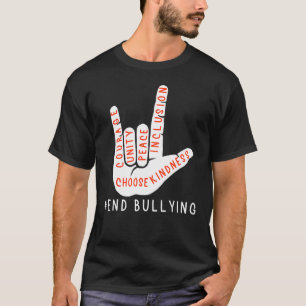 Unity Day Orange Kids 2022 Anti-Mobbing-Liebe-Zeic T-Shirt