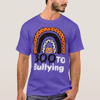UNITY DAY Orange T-Shirt Boo to Bullying Halloween
