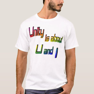 Unity dreht sich um U und I T - Shirt