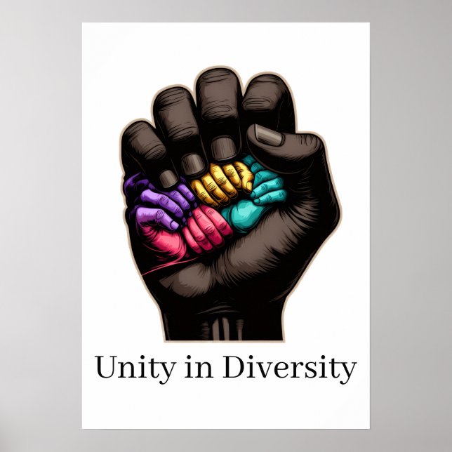 Unity in Diversity Poster (Vorne)