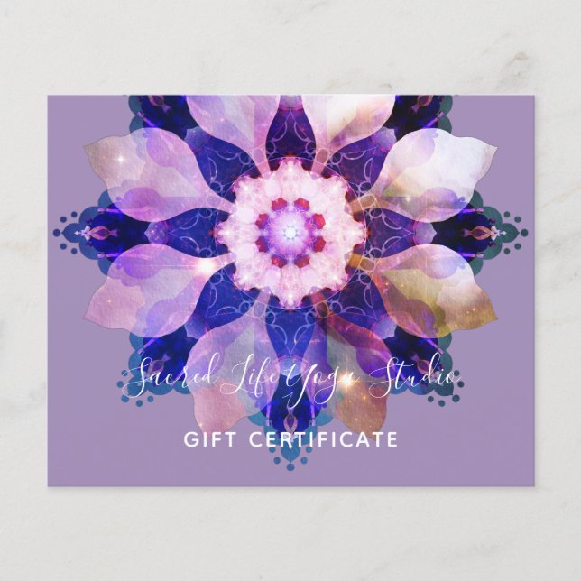 Unity Mandala Flyer (Vorne)