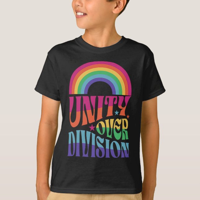 Unity over Division Harris Wheimer 2024 T-Shirt (Vorderseite)