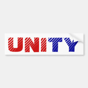 UNITY PARTY Trump Vance Tulsi Elon RFKJ Vivek Autoaufkleber