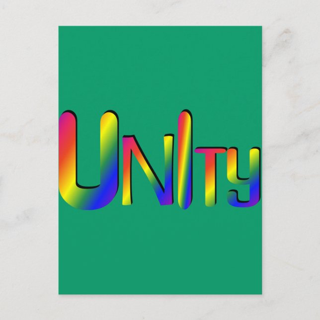 UNIty Postcard Postkarte (Vorderseite)