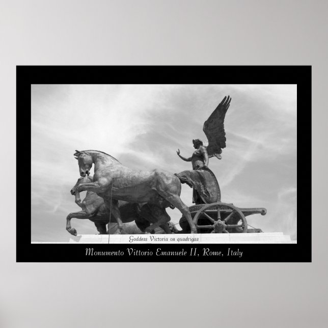 Unity Quadriga Poster (Vorne)