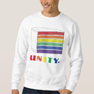 UNITY Rainbow Cake Slice Price Sweatshirt