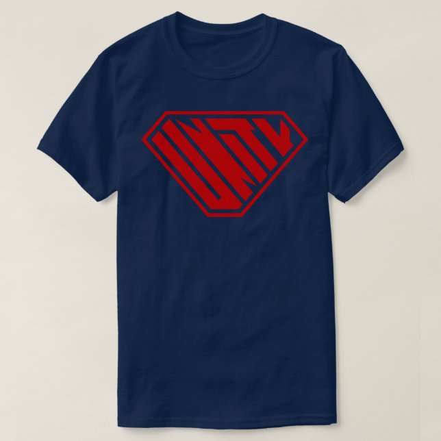 Unity SuperEmpowered Red T-Shirt (Design vorne)