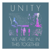 "Unity, Together" Inspiration Magenta White Aquama