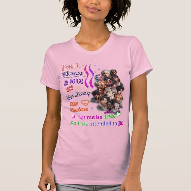 Unity und Gleichheit Acceptance T-Shirt (Vorderseite)