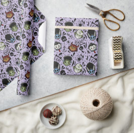 Universal-Monster - Violett Geschenkpapier