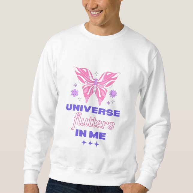 Universale Ästhetik Sweatshirt (Vorderseite)