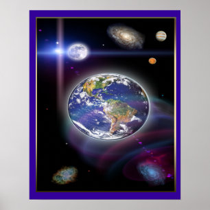 Universale digitale Kunst Poster