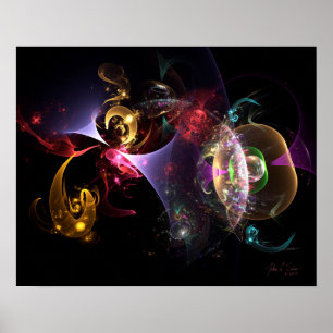Universale Karte (20x16) Poster