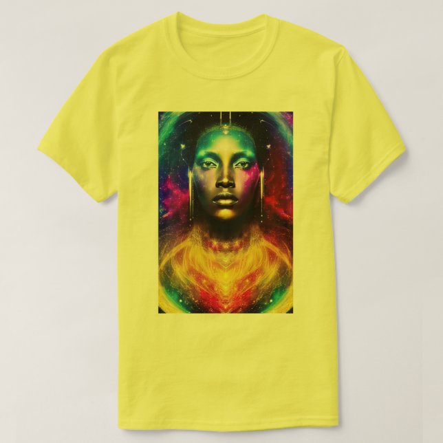 Universale Raumgöttin T-Shirt (Design vorne)