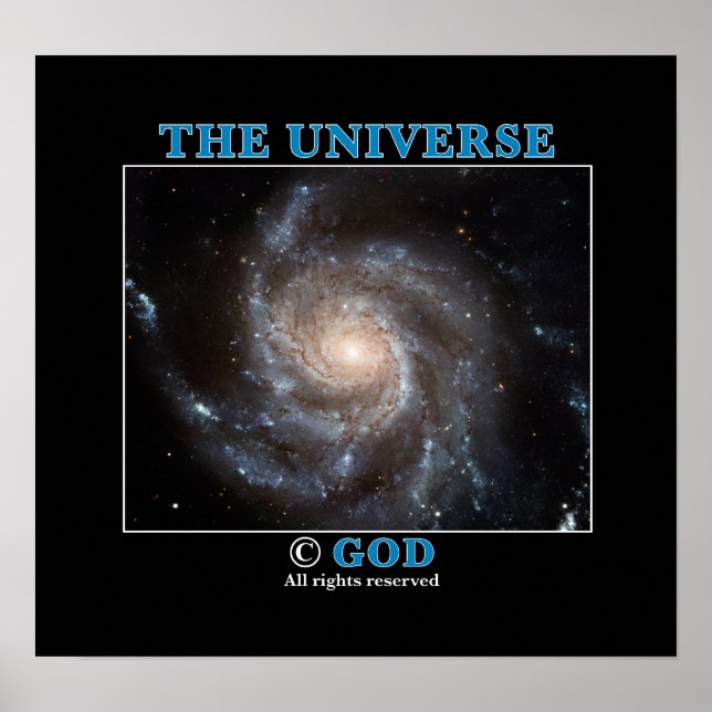 Universe Copyright Poster (Vorne)