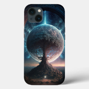 Universe Cosmic Tree Surreal Fantasy Art Case-Mate iPhone Hülle