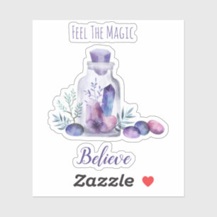 *~* Universe Kosmos Kristalle Edelsteine Aufkleber