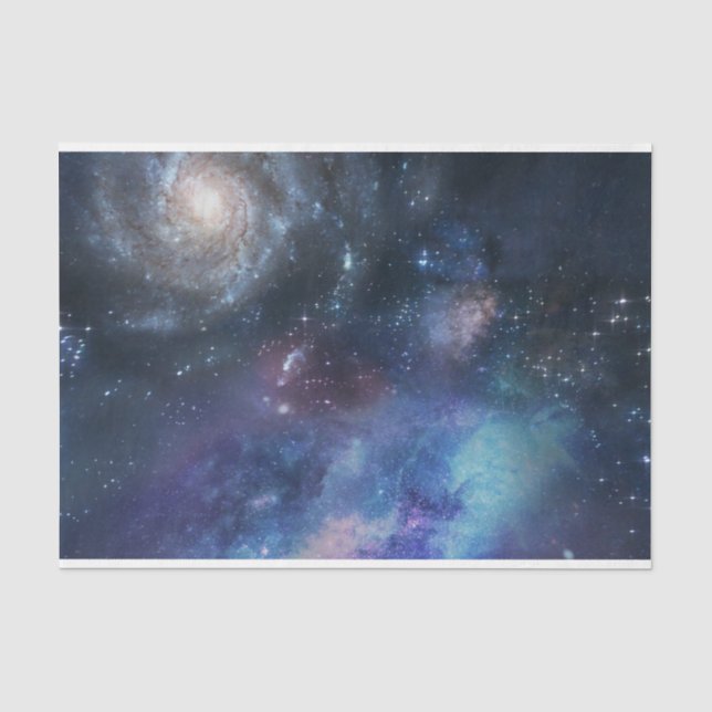 Universe Space 15 Dekoupage Tissue Paper Seidenpapier (Vorderseite)