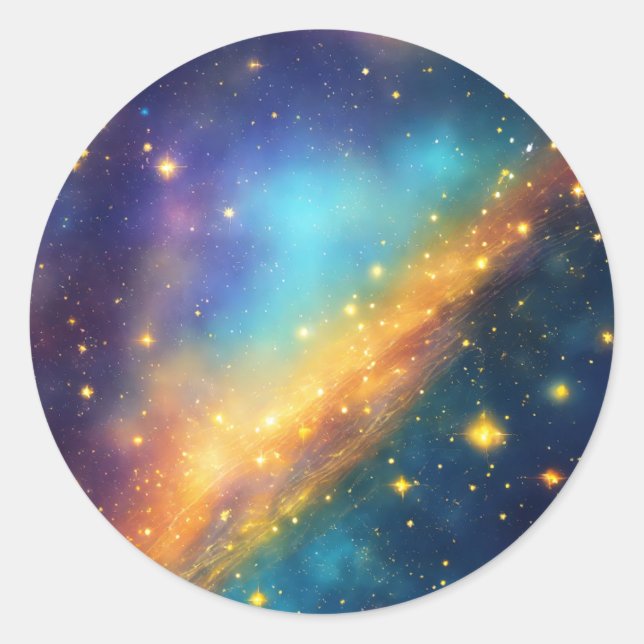 "Universe Unleashed: Galaxy Sticker Collection" (Vorderseite)