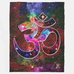 Universell OM Chi Fleecedecke
