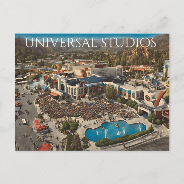 Universell Studios Hollywood (8) Postkarte (Vorderseite)