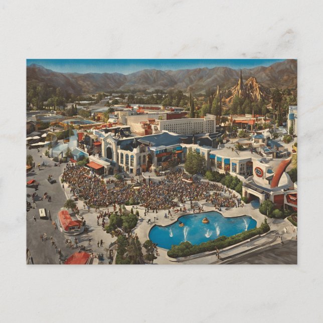 Universell Studios Hollywood (9) Postkarte (Vorderseite)