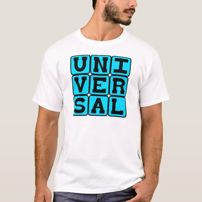 Universell, vollständig kompiliert T-Shirt (Vorderseite)