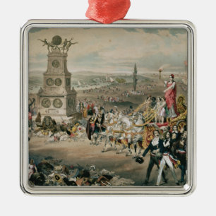 Universelle demokratische u. Sozialrepublik Ornament Aus Metall