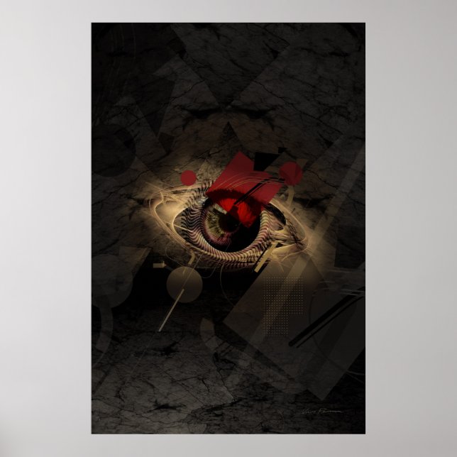 Universelle Geometrie Poster (Vorne)