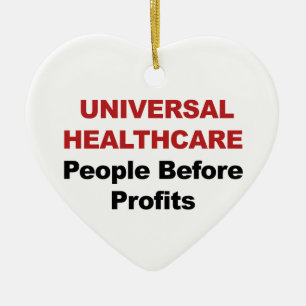 Universelle Gesundheitsfürsorge Keramikornament