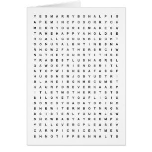 Universelle Grußkarte