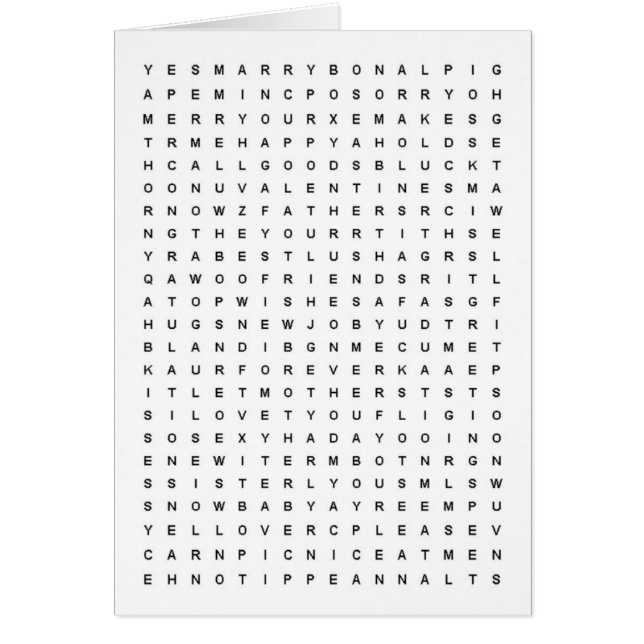 Universelle Grußkarte (Vorne)