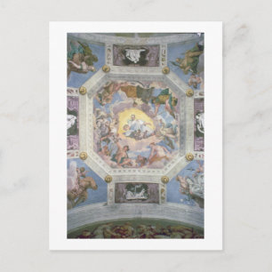 Universelle Harmonie oder göttliche Liebe vom Ceil Postkarte