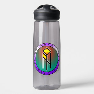 Universelle Heilungs-Bindrune Trinkflasche